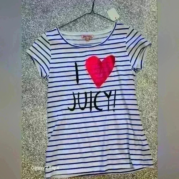 JUICY COUTURE T  SHIRT SIZE SMALL - Picture 1 of 5